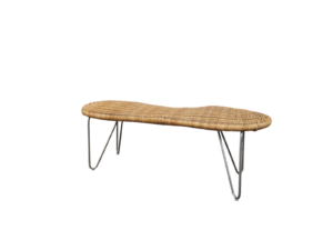 Panca in vimini di Ikea | Panca vintage Peanut Ikea | Panca anni '90 design