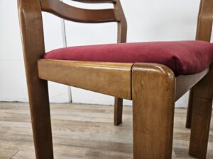 Sedie-anni-70-Mid-Century-Sedie-in-noce-per-sala-da-pranzo-Sedie-vintage-407327106053-10