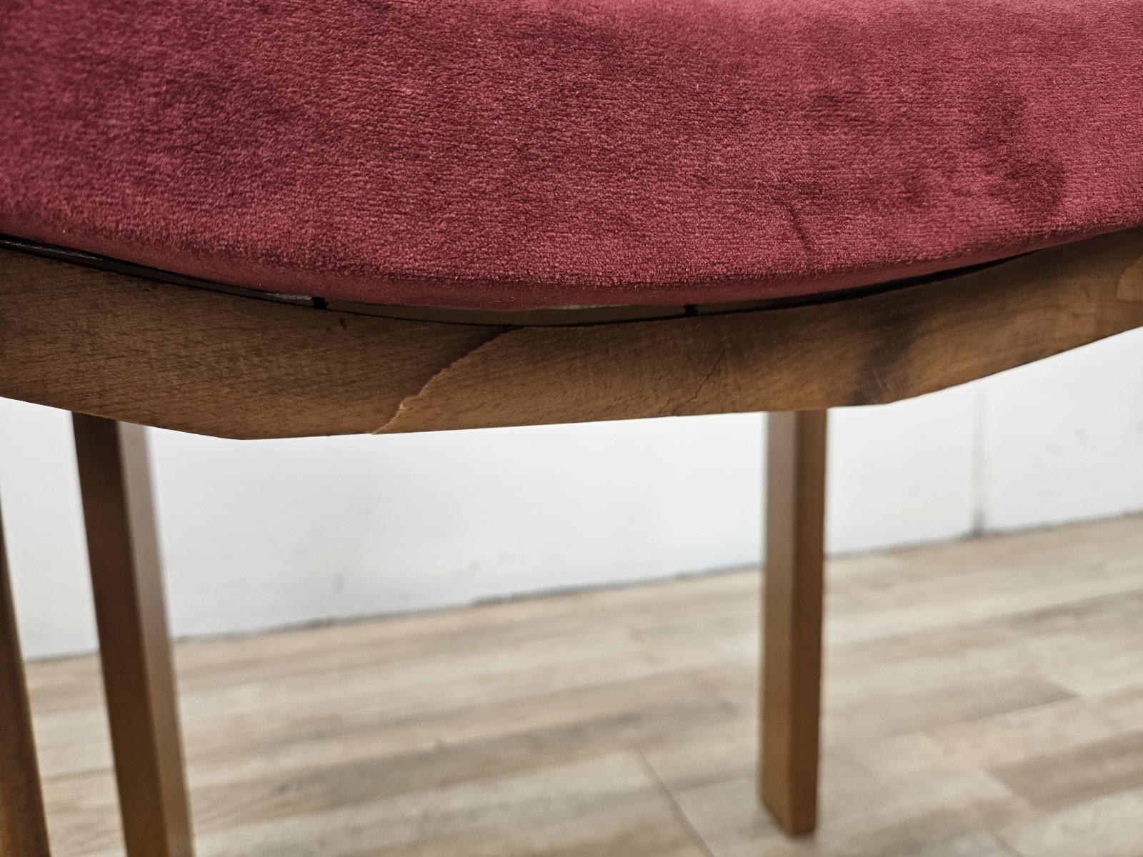 Sedie-anni-70-Mid-Century-Sedie-in-noce-per-sala-da-pranzo-Sedie-vintage-407327106053-13