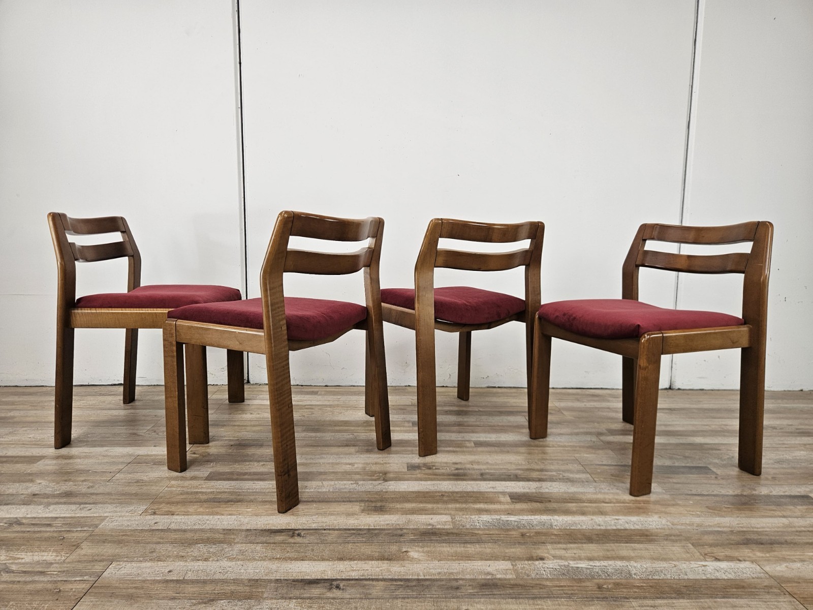 Sedie-anni-70-Mid-Century-Sedie-in-noce-per-sala-da-pranzo-Sedie-vintage-407327106053-3