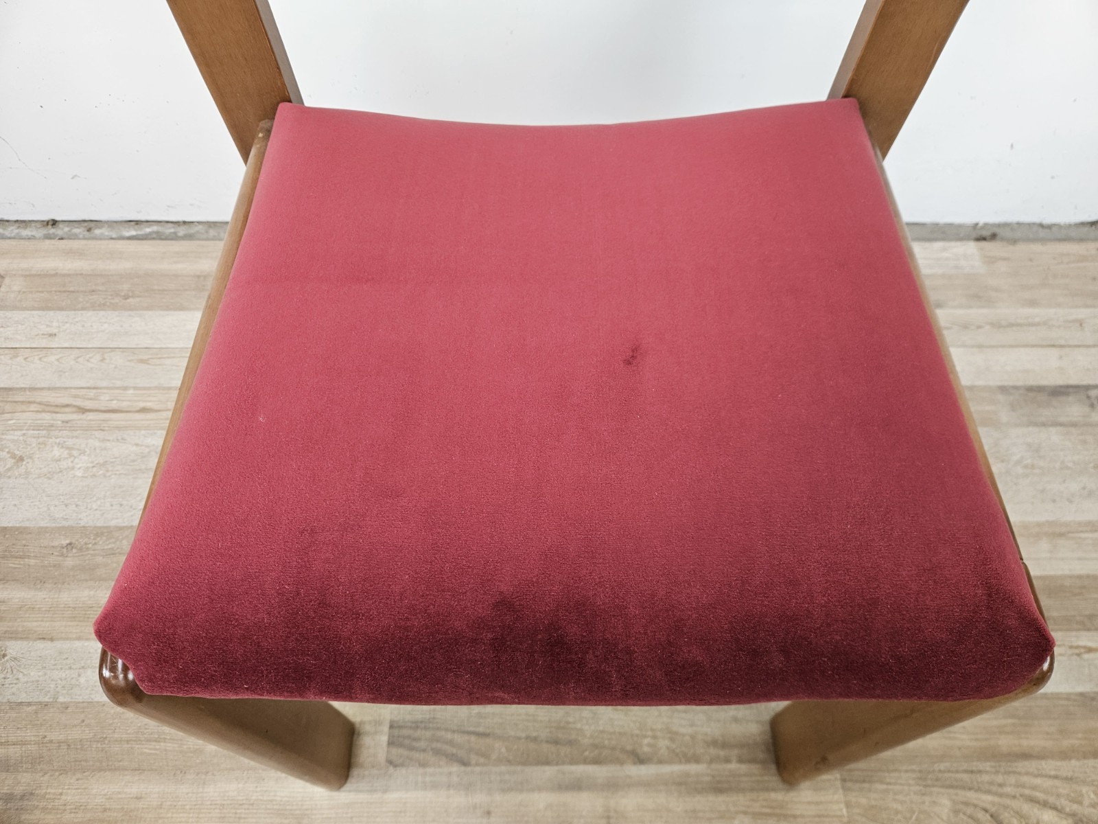Sedie-anni-70-Mid-Century-Sedie-in-noce-per-sala-da-pranzo-Sedie-vintage-407327106053-6