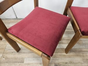 Sedie-anni-70-Mid-Century-Sedie-in-noce-per-sala-da-pranzo-Sedie-vintage-407327106053-7