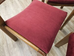 Sedie-anni-70-Mid-Century-Sedie-in-noce-per-sala-da-pranzo-Sedie-vintage-407327106053-9