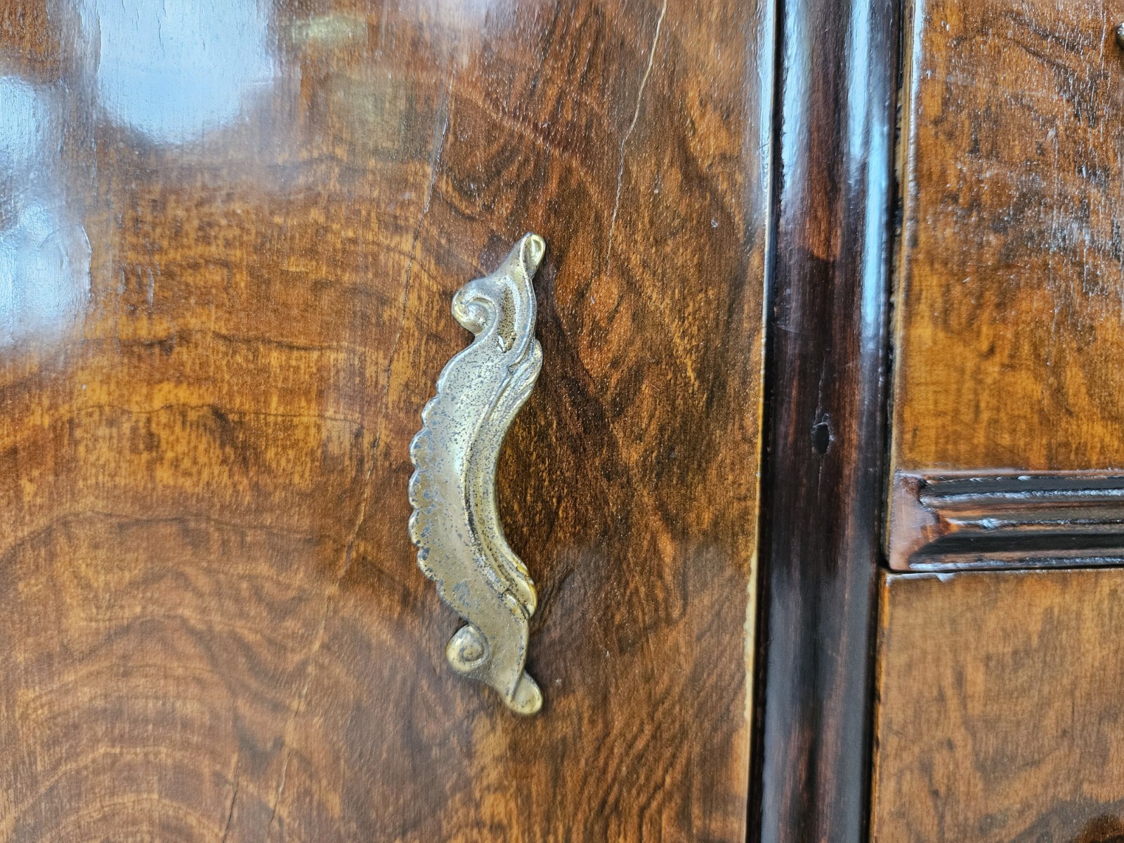 Toelette-anni-40-in-noce-Mobile-ingresso-in-radica-Toelette-Chippendale-407261371485-9 Toelette-anni-40-in-noce-Mobile-ingresso-in-radica-Toelette-Chippendale-407261371485-9