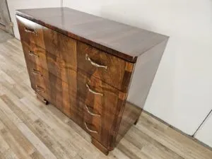 Como-Art-Deco-in-noce-Como-anni-40-Cassettiera-in-radica-1940-407278150996-2