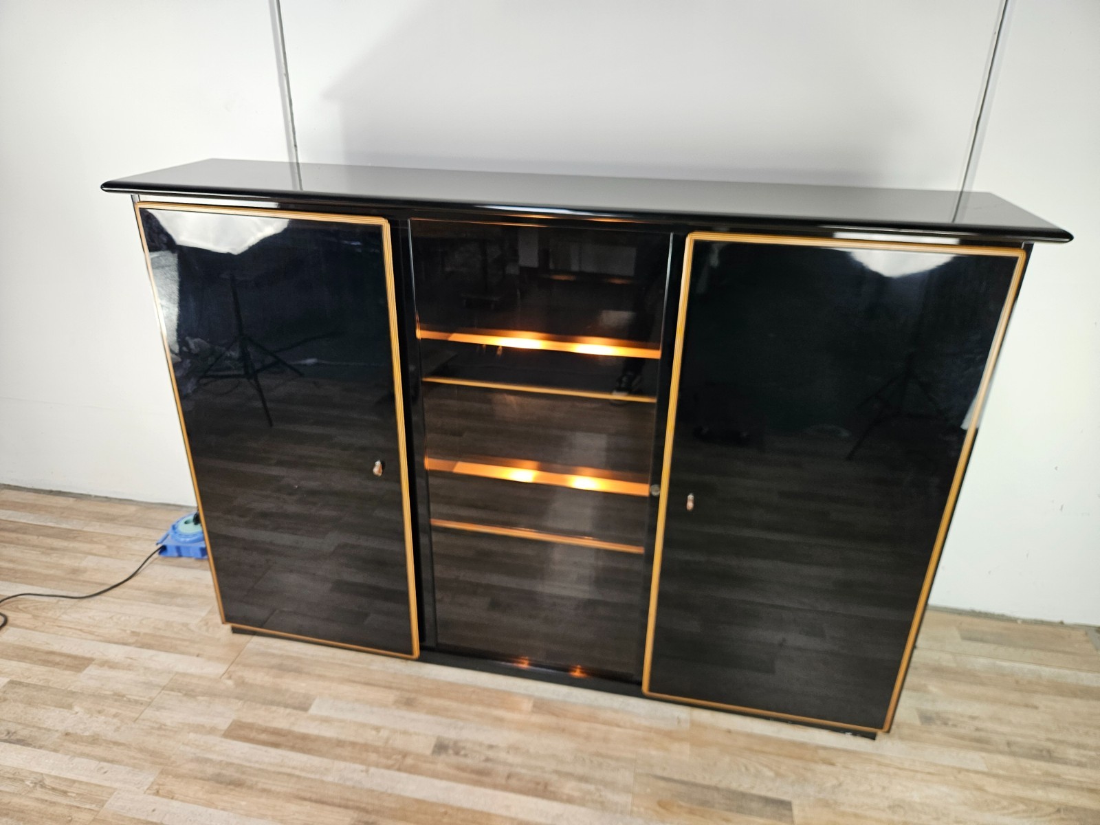 Credenza-anni-70-di-Pierre-Cardin-Sideboard-illuminata-Modernariato-1970-407281180306-20