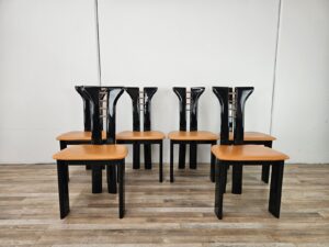 Sedie-anni-70-di-Pierre-Cardin-Sedie-in-legno-laccato-Sedie-modernariato-407281186769-4 Sedie-anni-70-di-Pierre-Cardin-Sedie-in-legno-laccato-Sedie-modernariato-407281186769-4